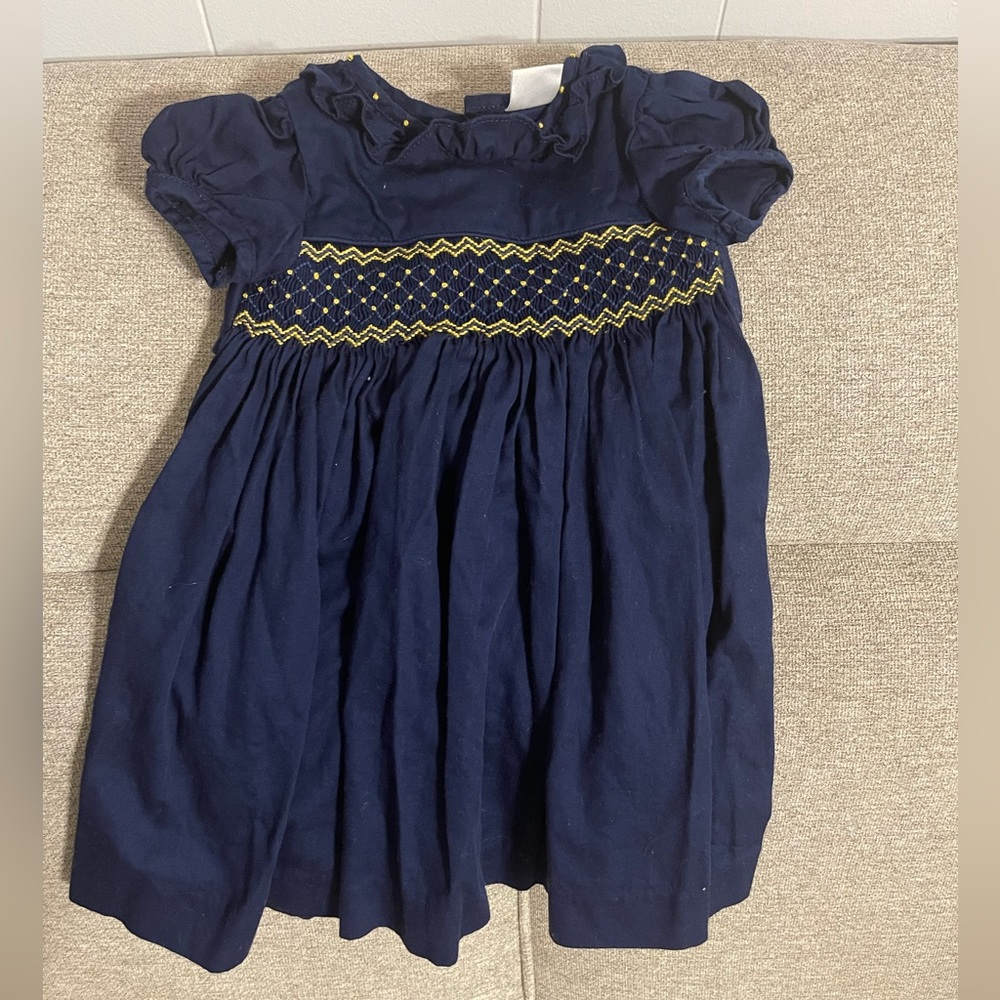 Edgehill collection smocked dress